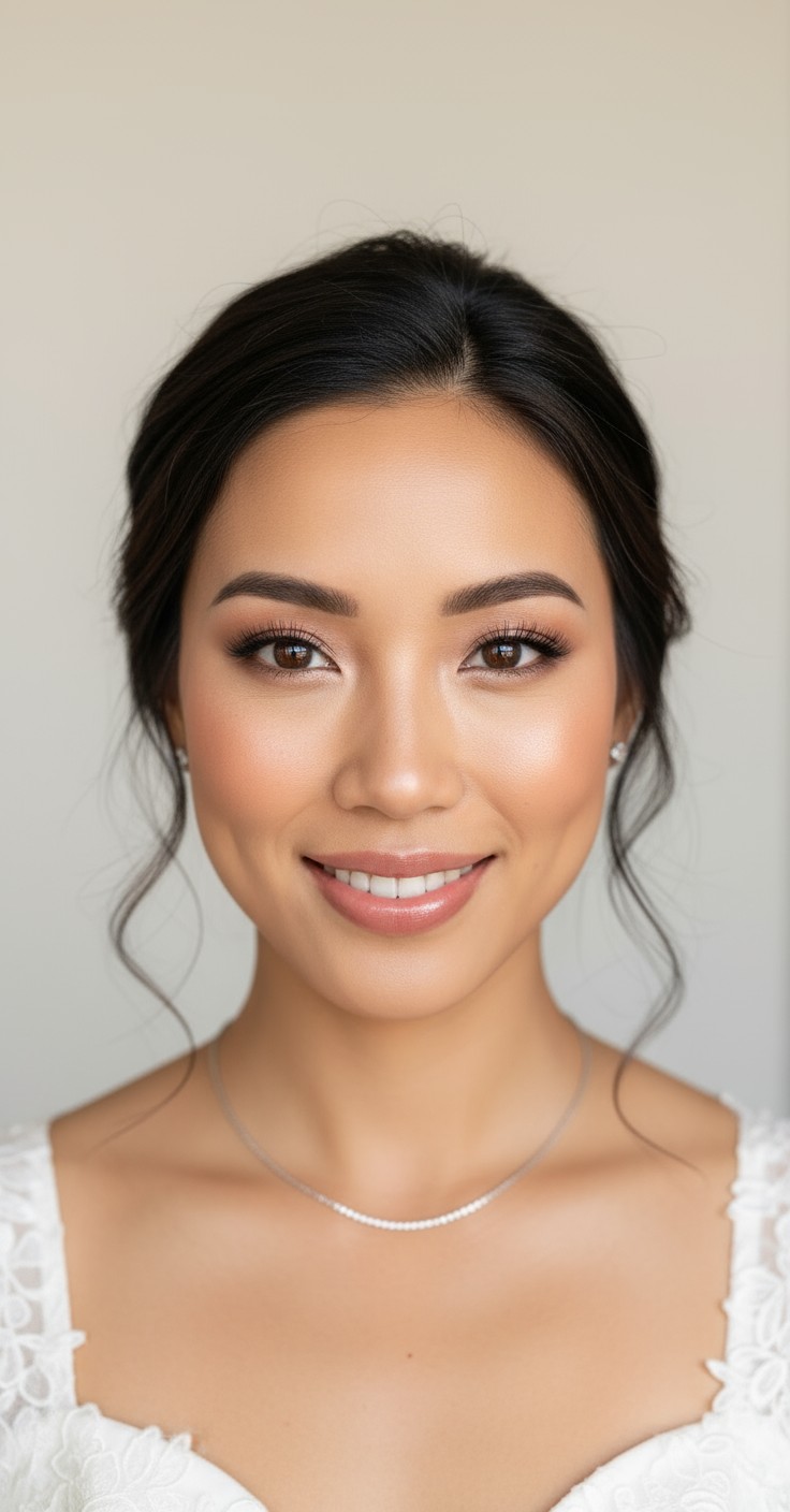 After Relaxed Wedding Updo